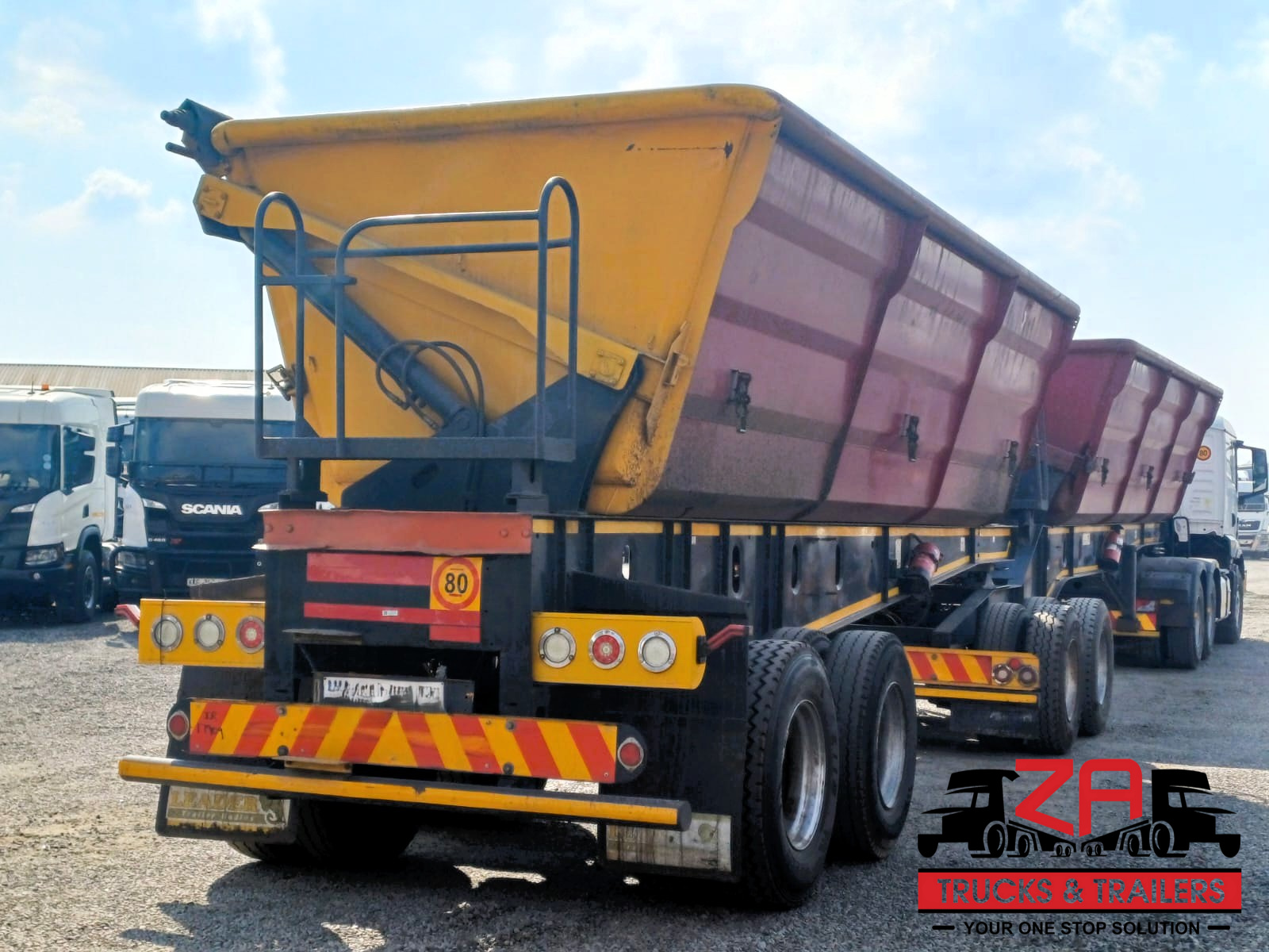 2020 LEADER 45 CUBE SIDE TIPPER